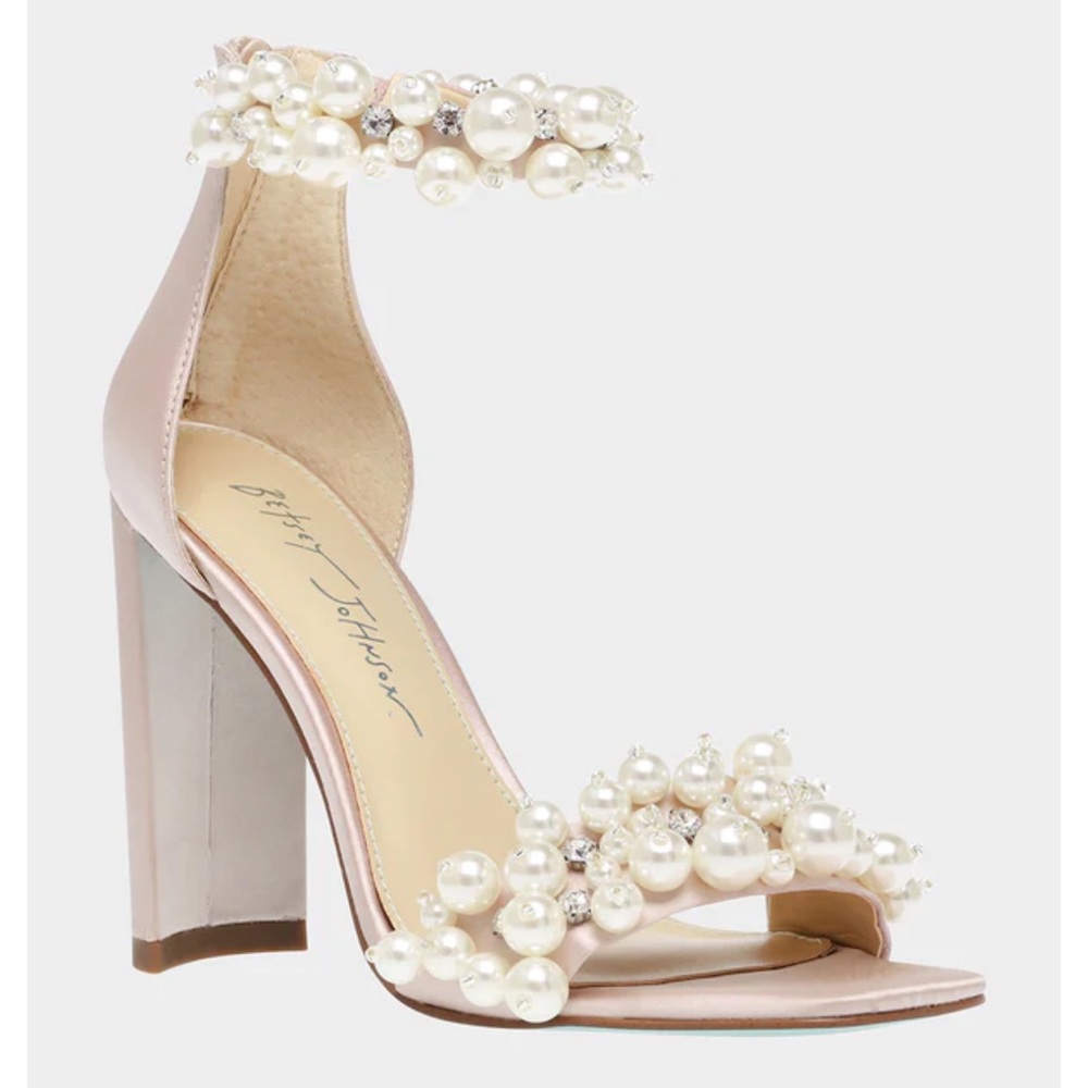 Betsey Johnson Pearl Heel